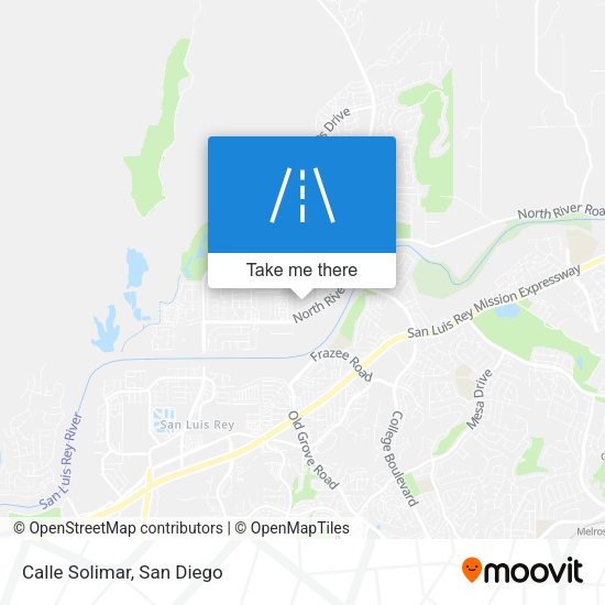 Mapa de Calle Solimar