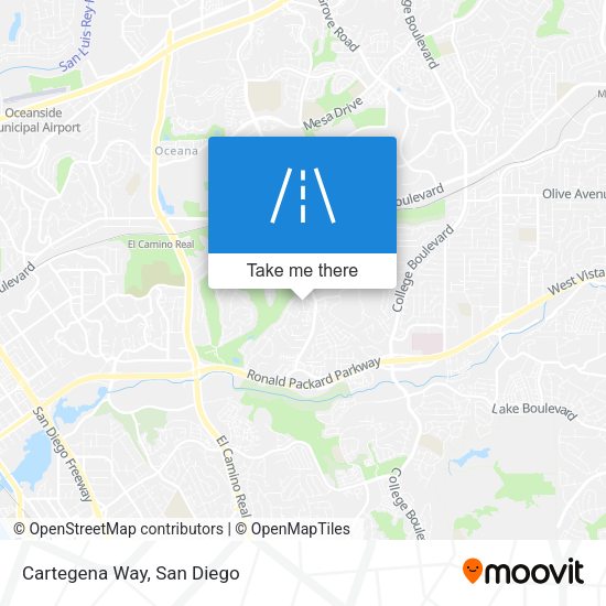 Mapa de Cartegena Way
