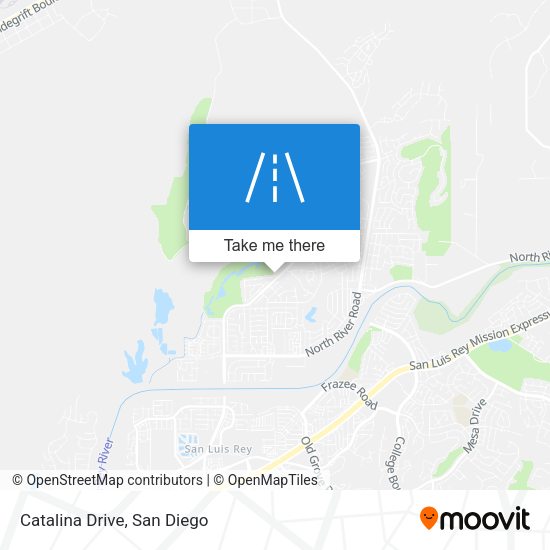 Mapa de Catalina Drive