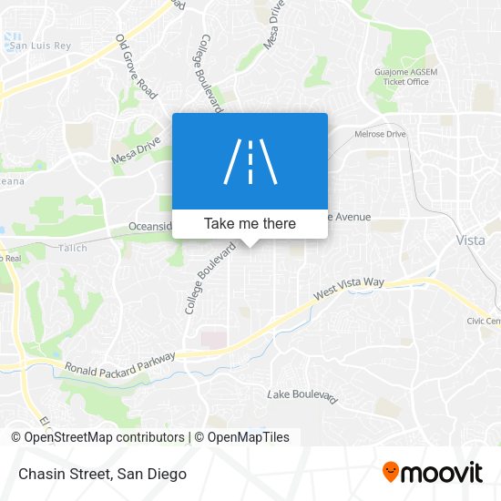 Mapa de Chasin Street