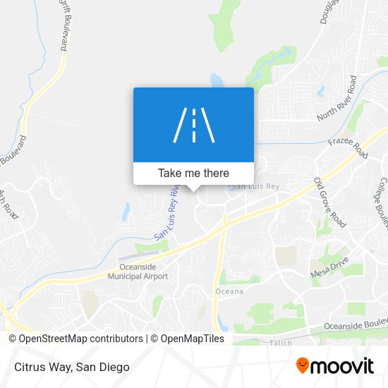 Mapa de Citrus Way