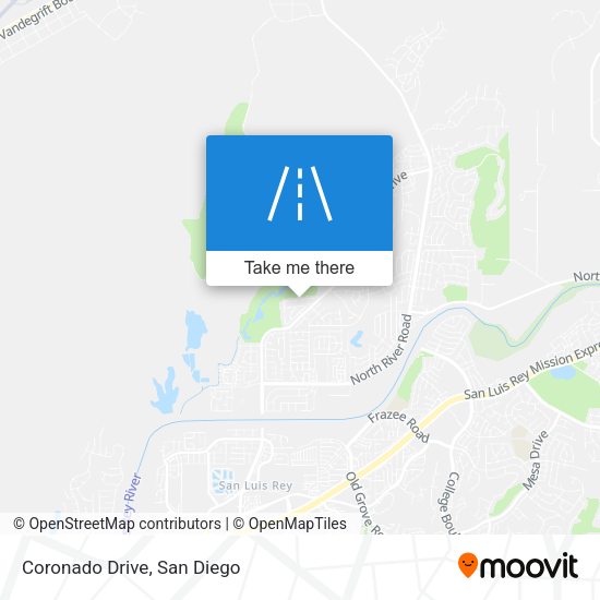 Mapa de Coronado Drive