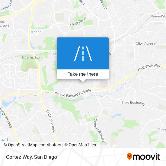 Mapa de Cortez Way