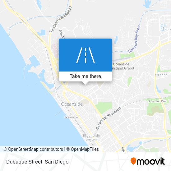 Mapa de Dubuque Street