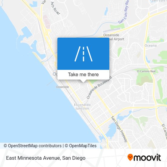 East Minnesota Avenue map