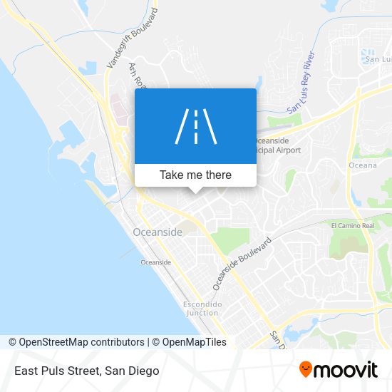 Mapa de East Puls Street