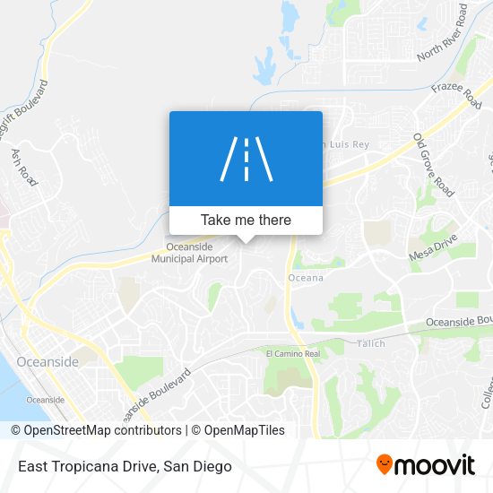Mapa de East Tropicana Drive