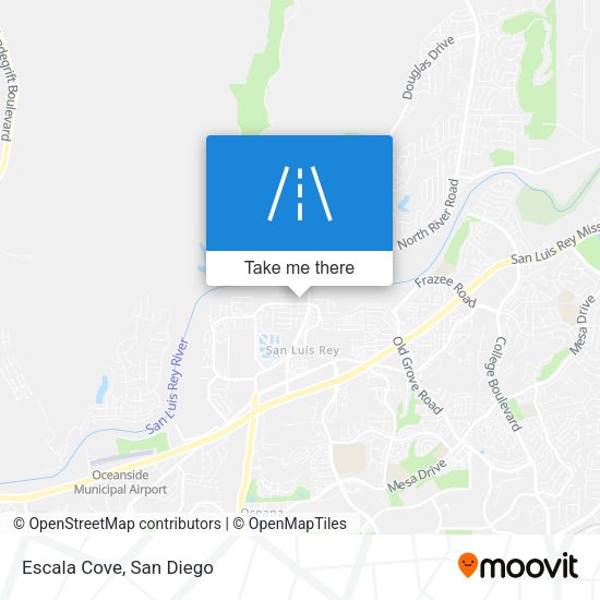 Mapa de Escala Cove
