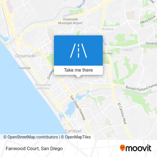 Mapa de Fanwood Court