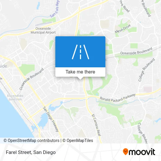 Farel Street map