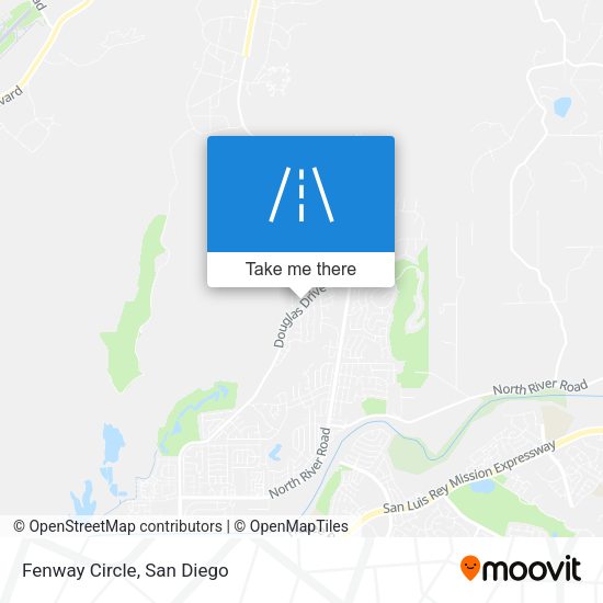 Mapa de Fenway Circle