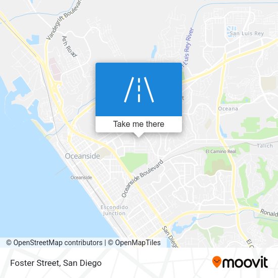 Mapa de Foster Street