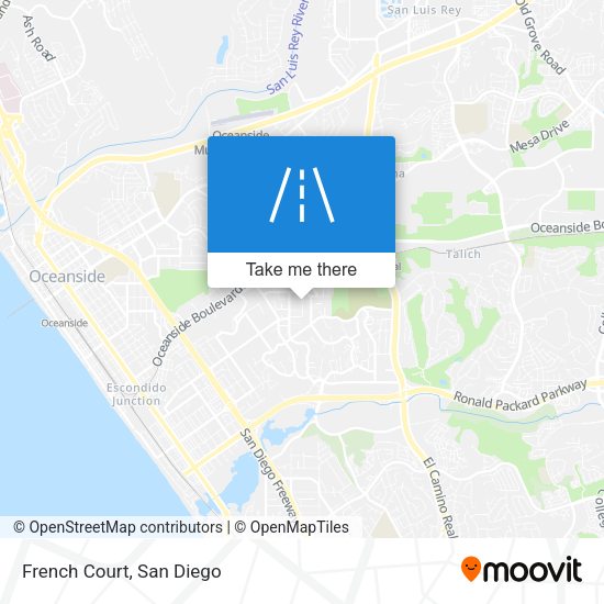 Mapa de French Court