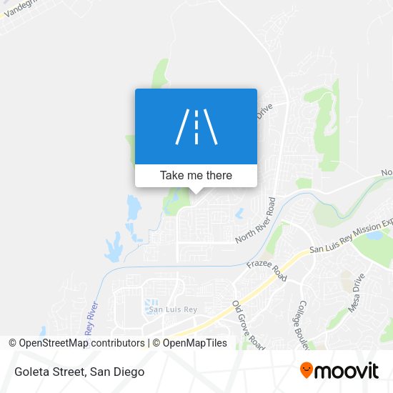 Goleta Street map