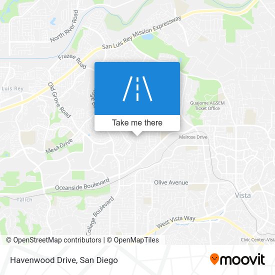 Mapa de Havenwood Drive