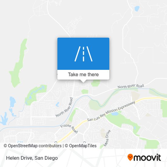 Mapa de Helen Drive