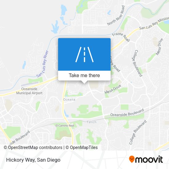 Mapa de Hickory Way