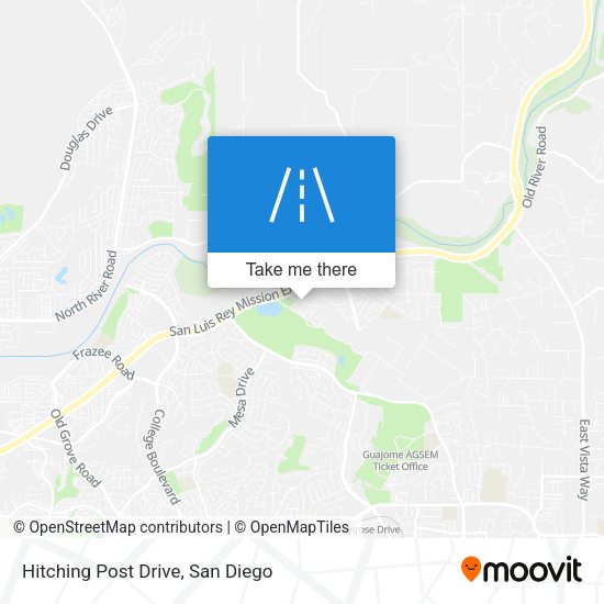 Mapa de Hitching Post Drive