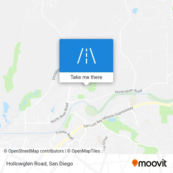 Mapa de Hollowglen Road