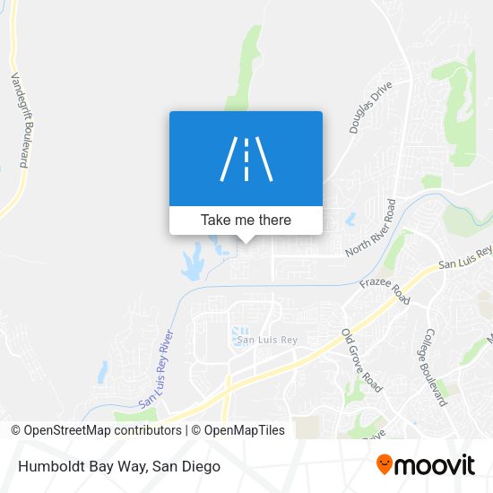 Mapa de Humboldt Bay Way