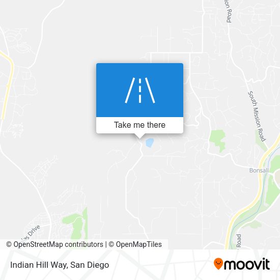 Mapa de Indian Hill Way