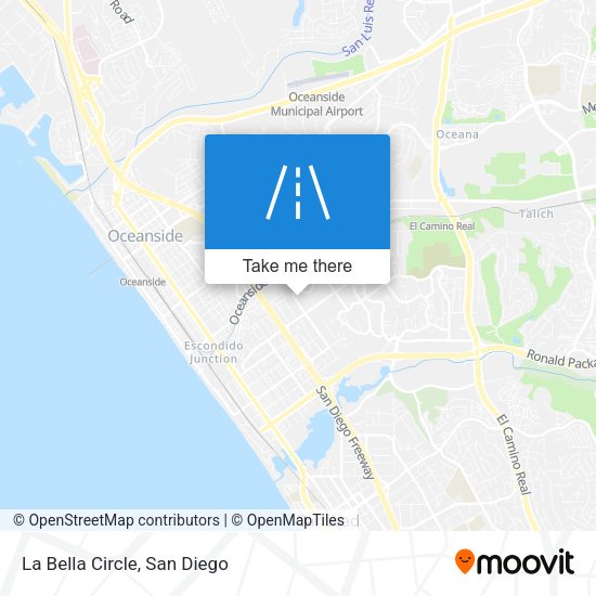 Mapa de La Bella Circle