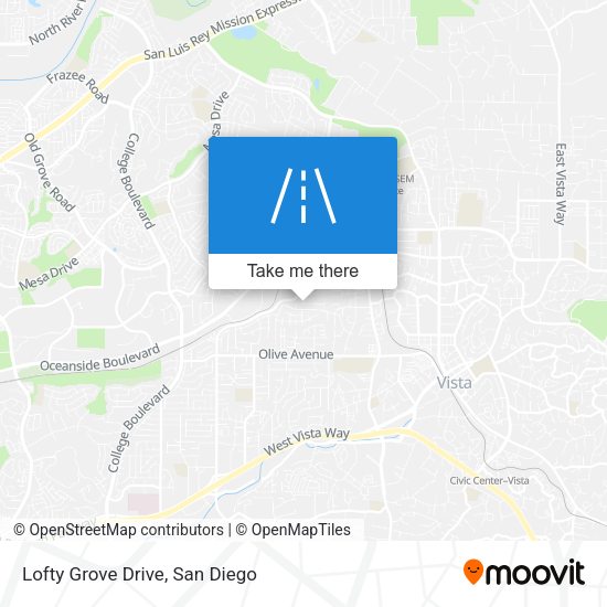 Mapa de Lofty Grove Drive
