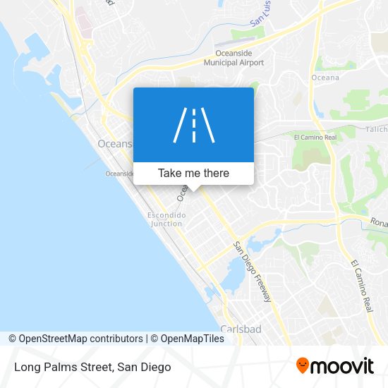 Mapa de Long Palms Street