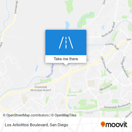 Mapa de Los Arbolitos Boulevard