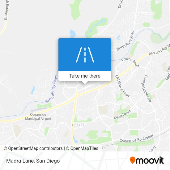 Mapa de Madra Lane