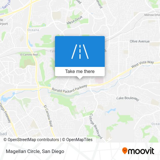 Mapa de Magellan Circle