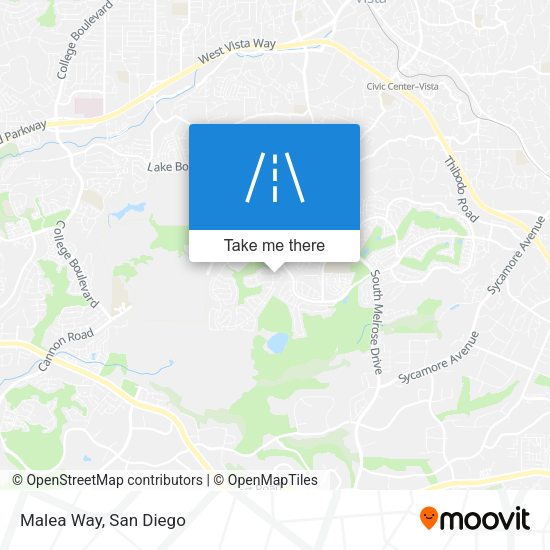 Mapa de Malea Way