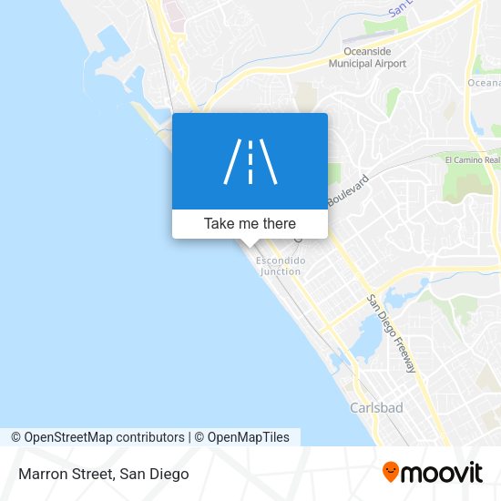 Mapa de Marron Street