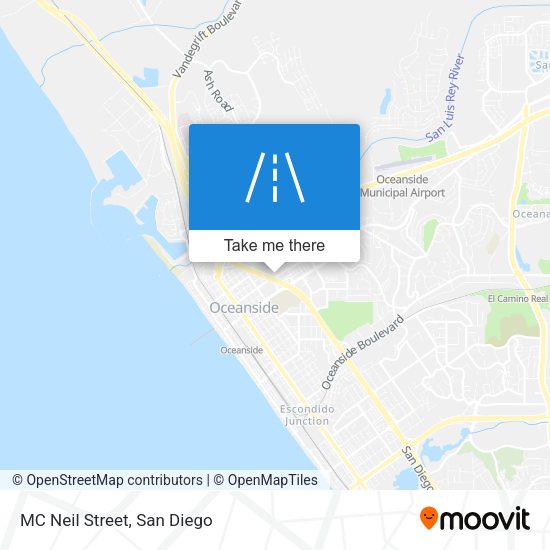 Mapa de MC Neil Street