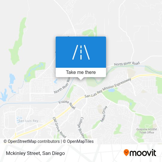 Mapa de Mckinley Street