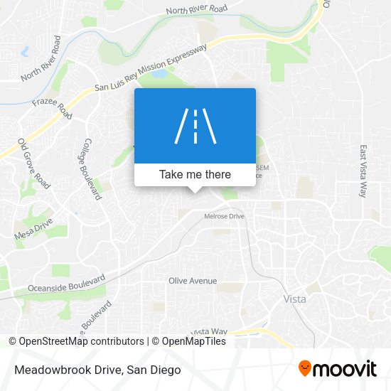 Mapa de Meadowbrook Drive
