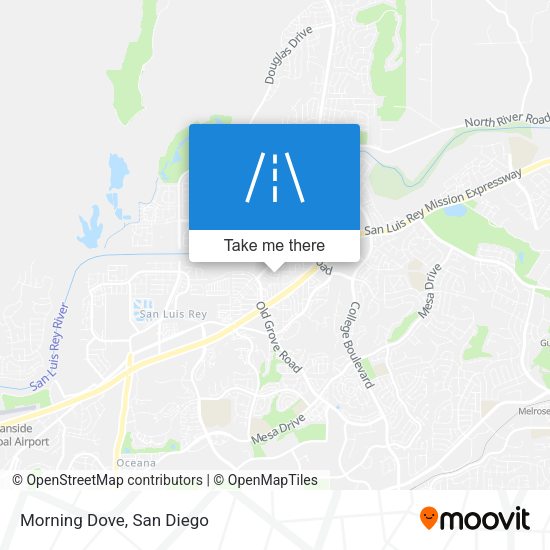 Mapa de Morning Dove