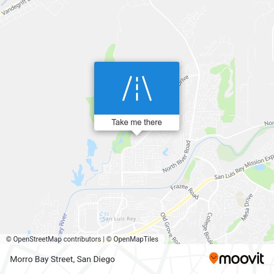 Morro Bay Street map