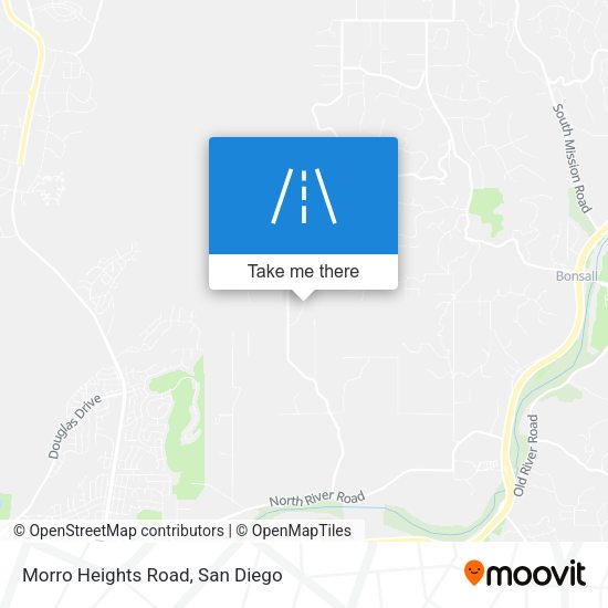 Morro Heights Road map