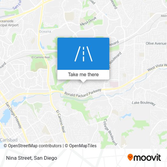 Mapa de Nina Street