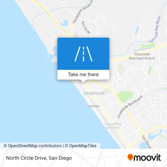 Mapa de North Circle Drive