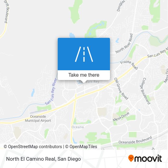 Mapa de North El Camino Real