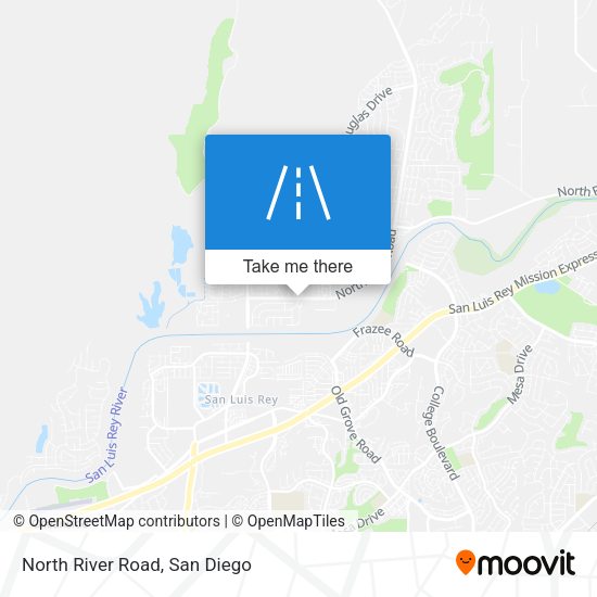 Mapa de North River Road