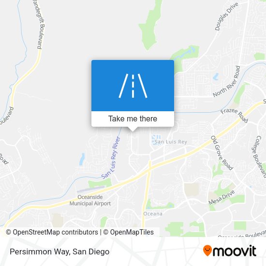 Mapa de Persimmon Way