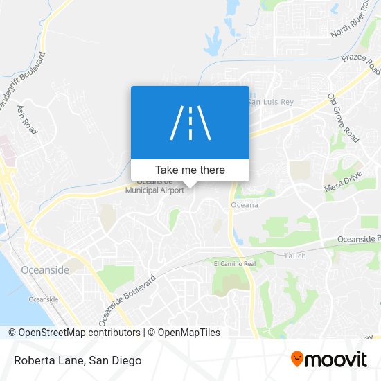 Mapa de Roberta Lane