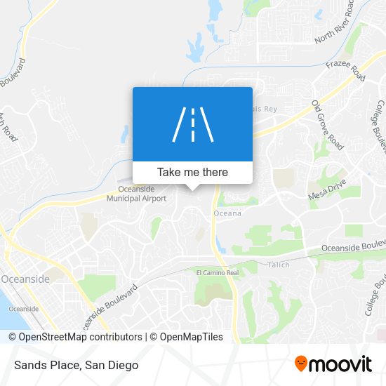 Mapa de Sands Place