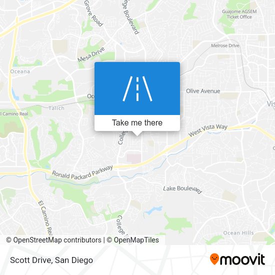 Mapa de Scott Drive