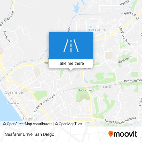 Mapa de Seafarer Drive