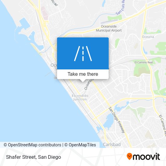 Mapa de Shafer Street