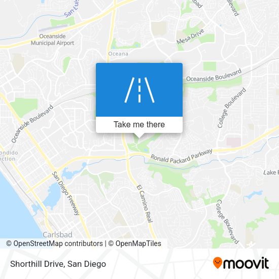 Mapa de Shorthill Drive